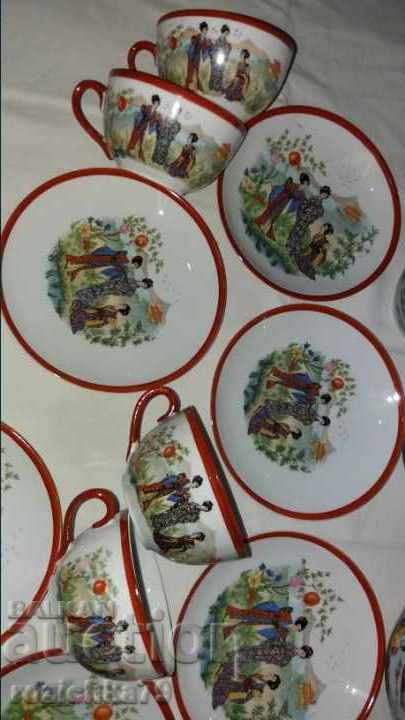 Old painted Chinese porcelain tableware - 7