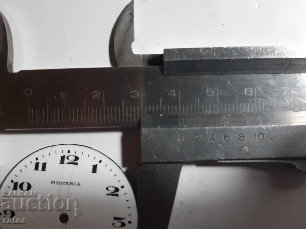 Delivery of MYSTERIA pocket watch dial - porcelain Delivery of MYSTERIA pocket watch dial - porcelain