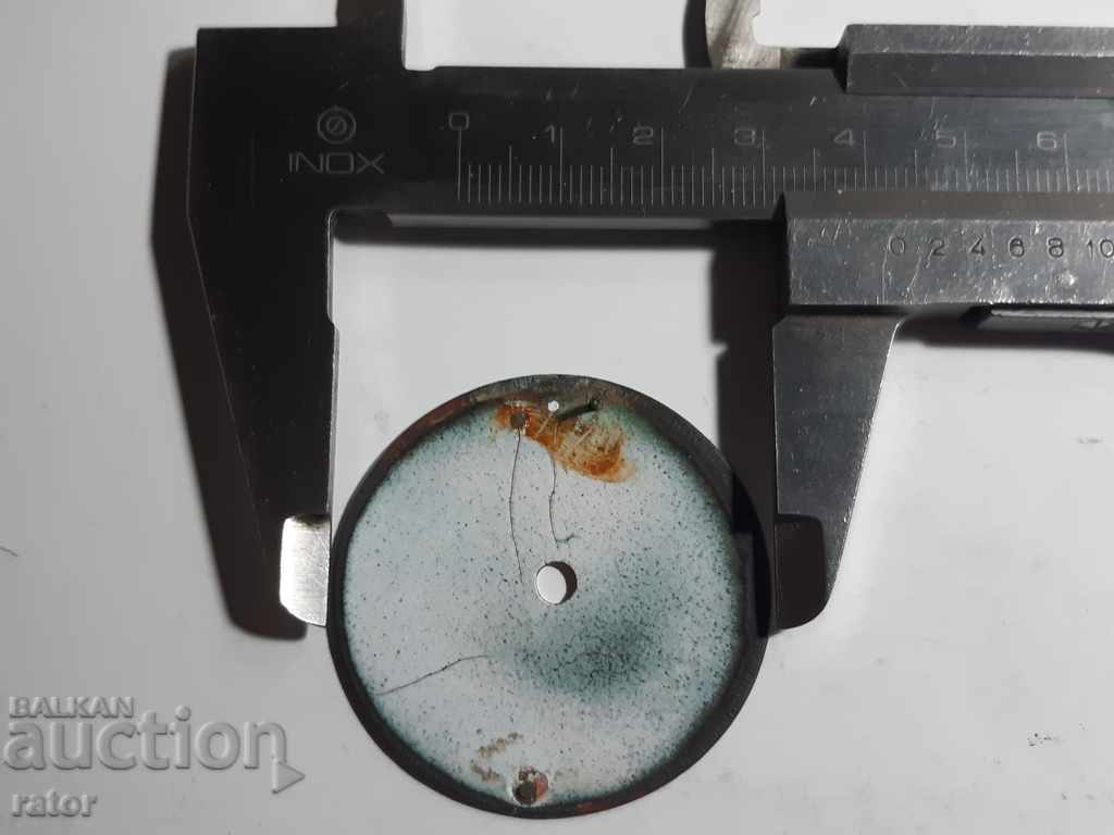 Auction ROSKOPF pocket watch dial - porcelain Auction ROSKOPF pocket watch dial - porcelain