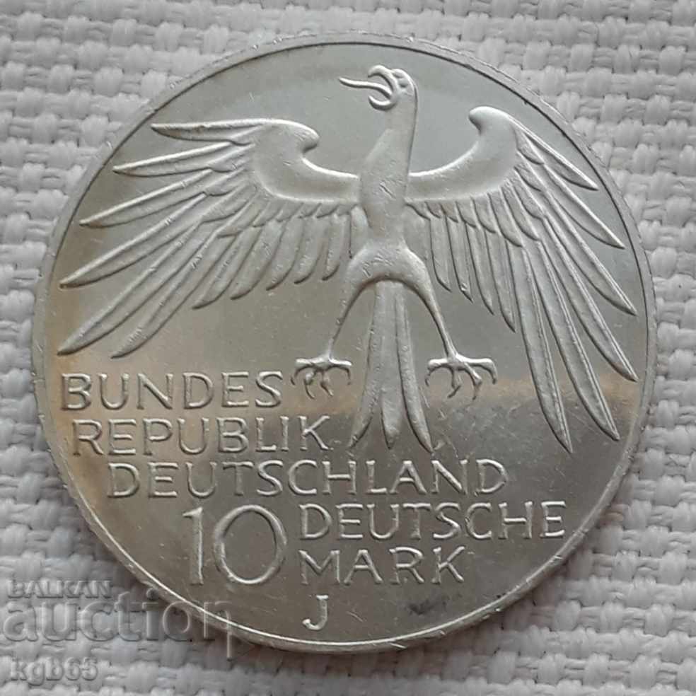 10 γραμματόσημα 1972. Γερμανία.