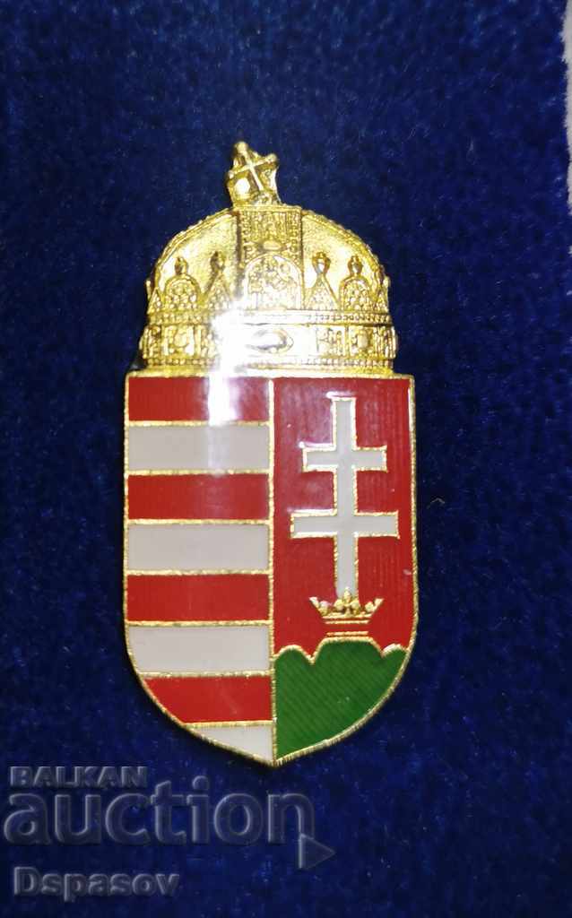 Badge Emblem The coat of arms of Hungary