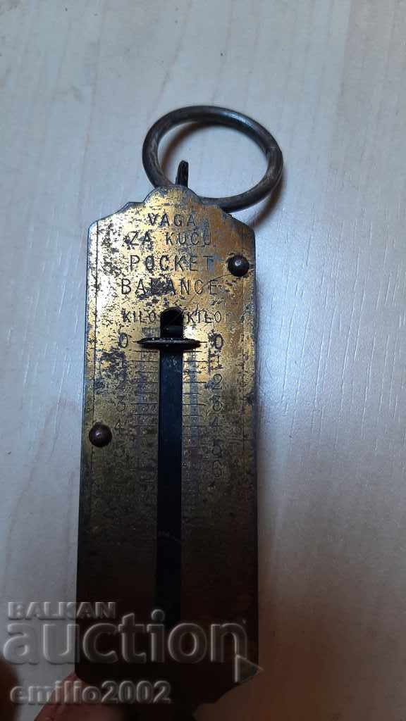 Retro household scale Germany with price 6.00 BGN | € 3.07 Retro household scale Germany with price 6.00 BGN | € 3.07