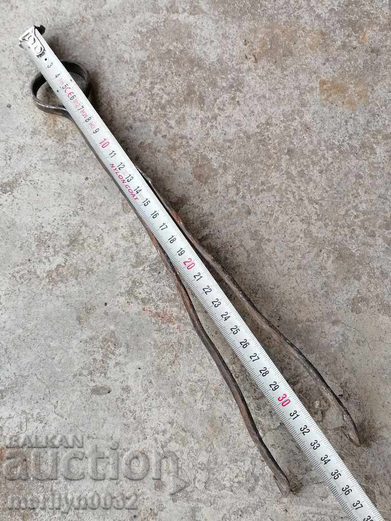 Стар ръчно кован дилаф, ковано желязо, маша - 5 Стар ръчно кован дилаф, ковано желязо, маша - 5