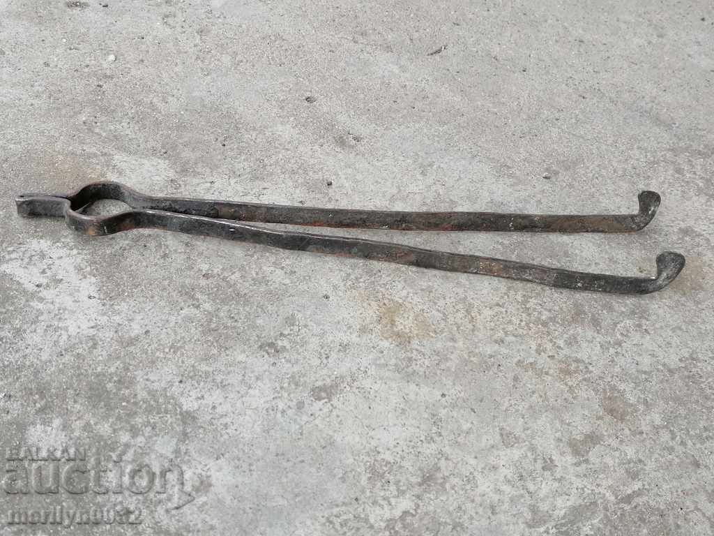Dilaf vechi forjat manual, fier forjat, clește