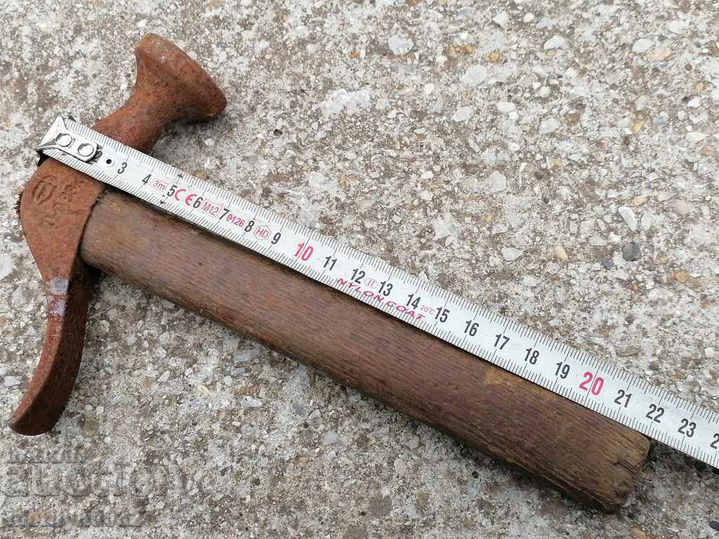 Delivery of Old cobbler's hammer, shoemaker's tool, hammer Delivery of Old cobbler's hammer, shoemaker's tool, hammer