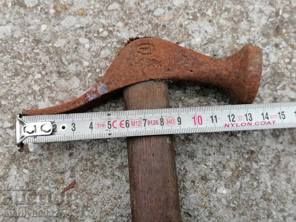 Old cobbler's hammer, shoemaker's tool, hammer - 5 Old cobbler's hammer, shoemaker's tool, hammer - 5