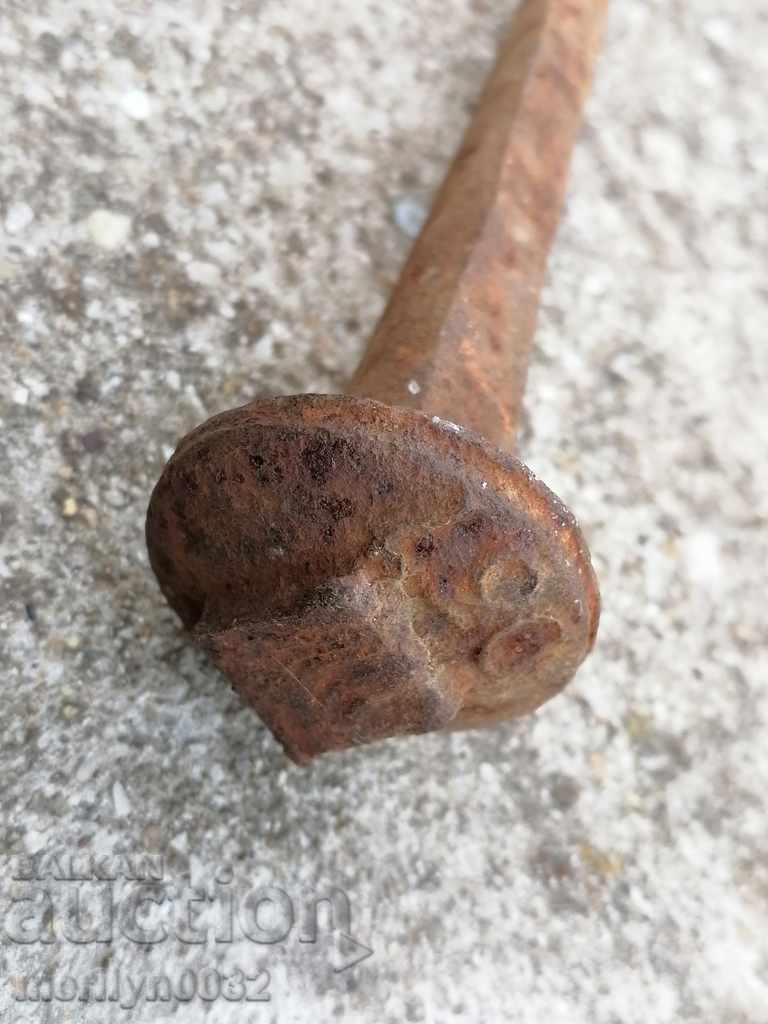 Παλιά krapon της baronhirshovata σιδηροδρομικών προφίλ πριτσίνια νυχιών - 7