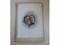 Фотограф Карастоянов семейно фото снимка картон 1900