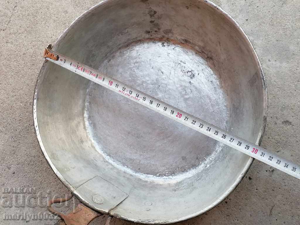 Παλιό χάλκινο ταψί, χαλκός, δίσκος, χάλκινο δοχείο - 5 Παλιό χάλκινο ταψί, χαλκός, δίσκος, χάλκινο δοχείο - 5