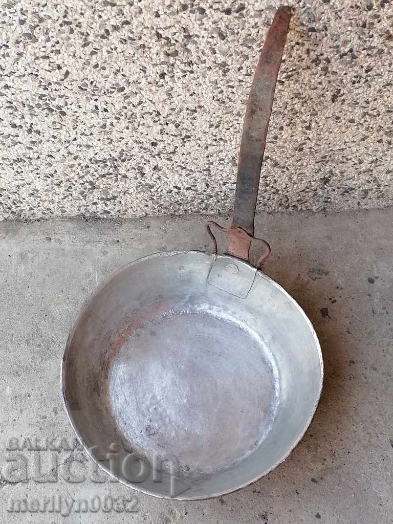 Παλιό χάλκινο ταψί, χαλκός, δίσκος, χάλκινο δοχείο - 7 Παλιό χάλκινο ταψί, χαλκός, δίσκος, χάλκινο δοχείο - 7