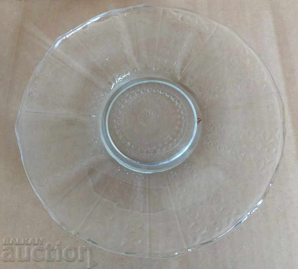 SOC GLASS PLATEAU PLATE FRUIT BOWL CUP TAVA DULCE cu preț € 9.71 | 18.99 BGN