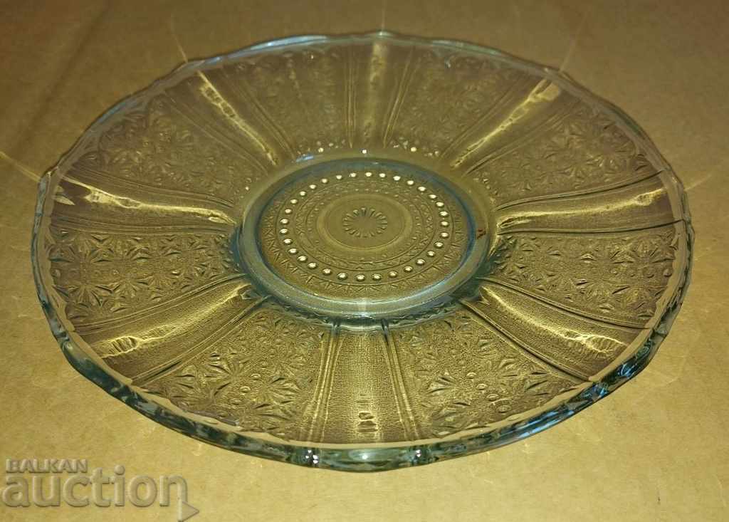 Licitație SOC GLASS PLATEAU PLATE FRUIT BOWL CUP TAVA DULCE