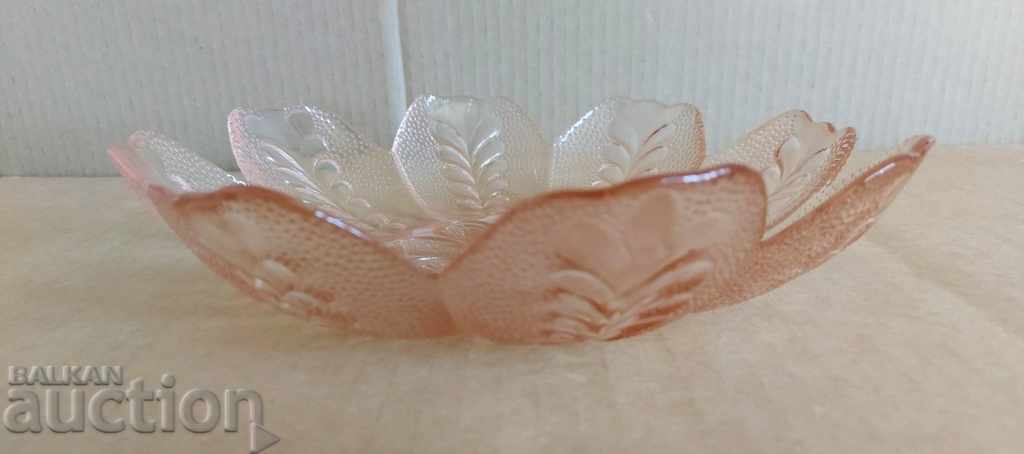 SOC GLASS FRUIT BOWL CUP SWEET PLATE PLATE TRAY - 7 SOC GLASS FRUIT BOWL CUP SWEET PLATE PLATE TRAY - 7
