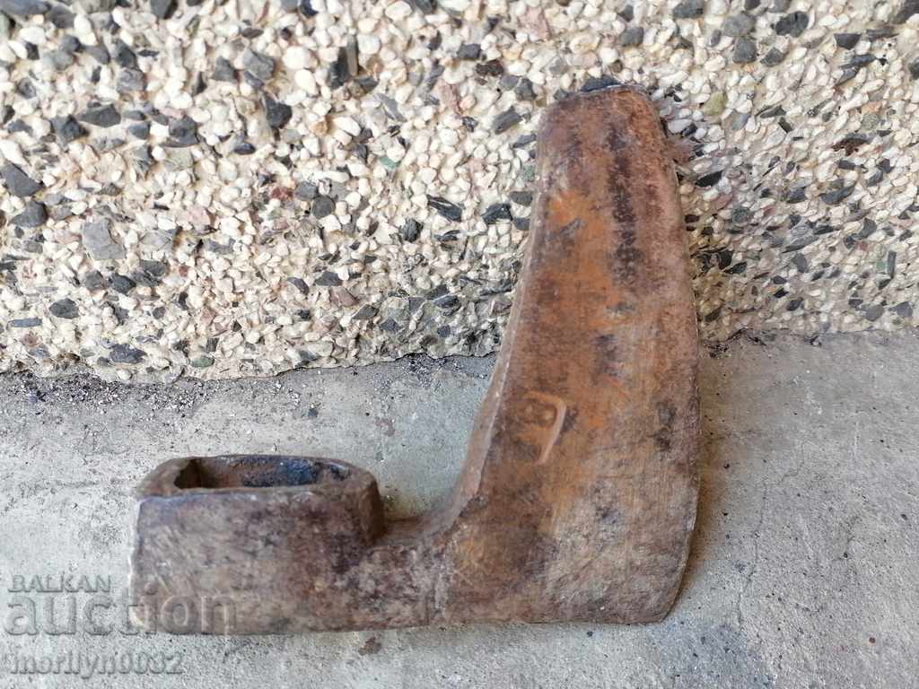 Auction An old ax tool wrought iron Auction An old ax tool wrought iron