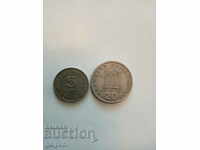 COINS - GREECE - 2 pcs. - 20.5 drachmas - 1.5 BGN