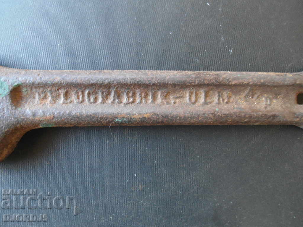 Old key, markings, PFLUGFABRIK with price 5.00 BGN | € 2.56 Old key, markings, PFLUGFABRIK with price 5.00 BGN | € 2.56
