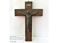 Old large cross, wall crucifix