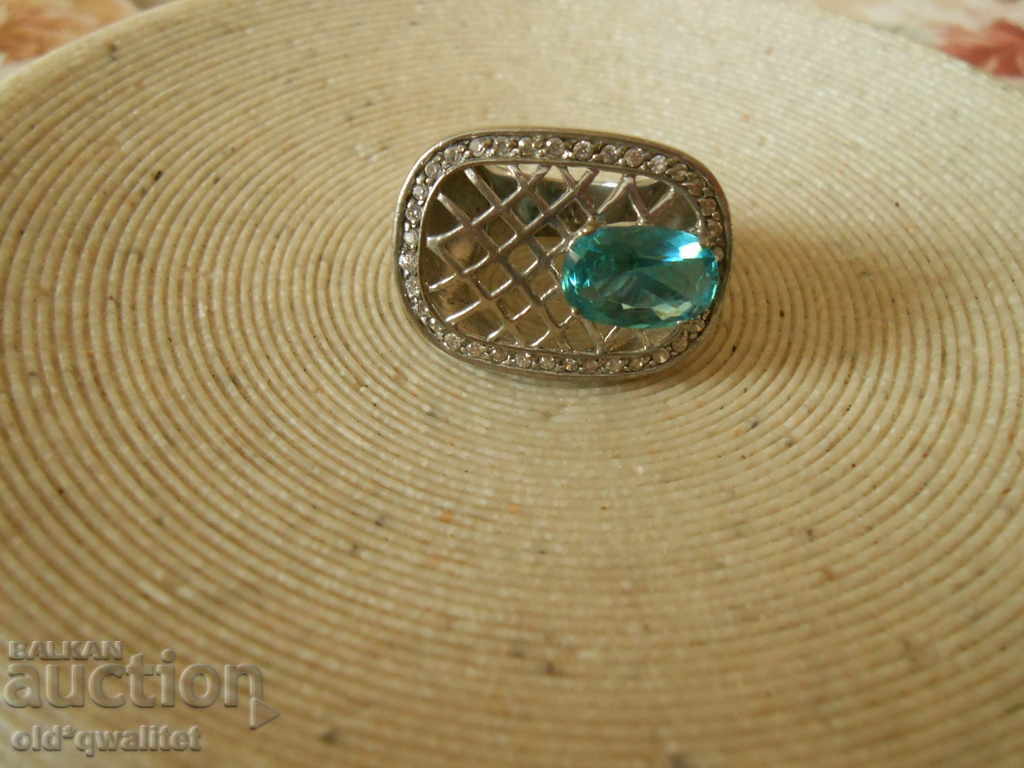 MAGNIFICENT VOLUMETRIC SILVER RING, 925 SILVER - 6 MAGNIFICENT VOLUMETRIC SILVER RING, 925 SILVER - 6