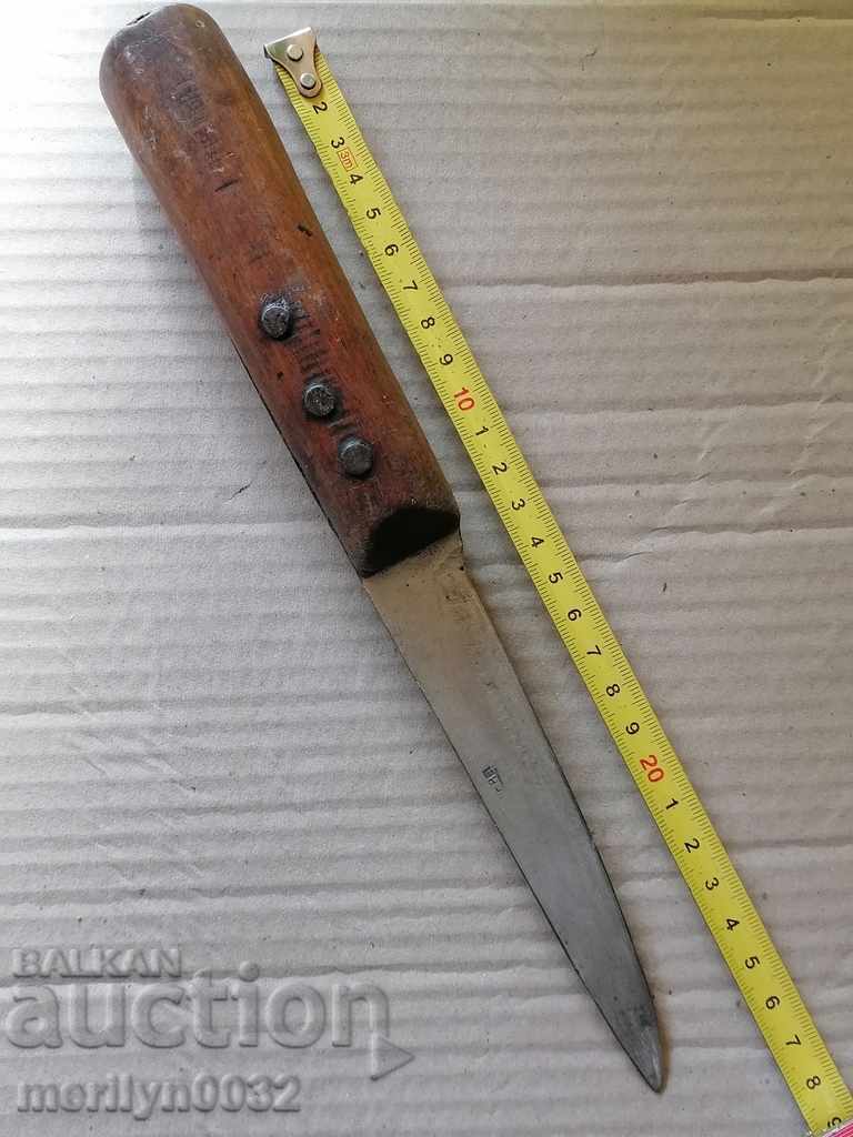 Auction  Old butcher knife, karakulak, shank