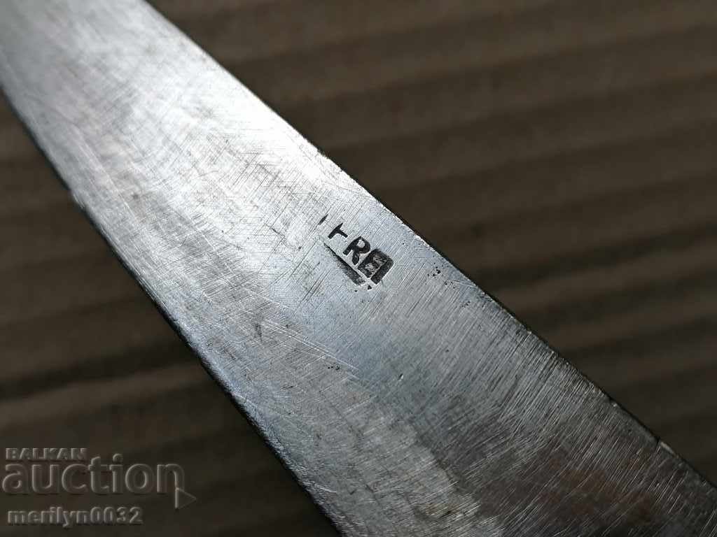 Old butcher knife, karakulak, shank - 5