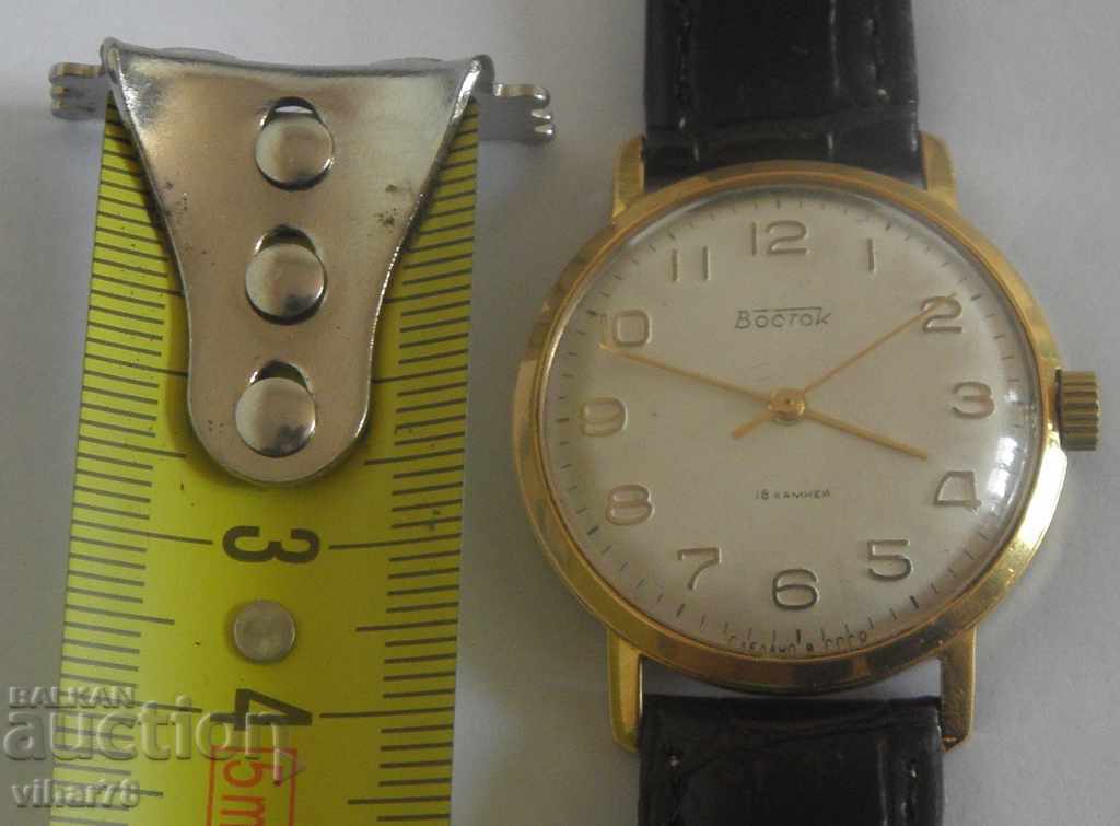 Gold-Plated Men's Watch - 20 Microns - Vostok - WOSTOK - VOSTOK - 5 Gold-Plated Men's Watch - 20 Microns - Vostok - WOSTOK - VOSTOK - 5