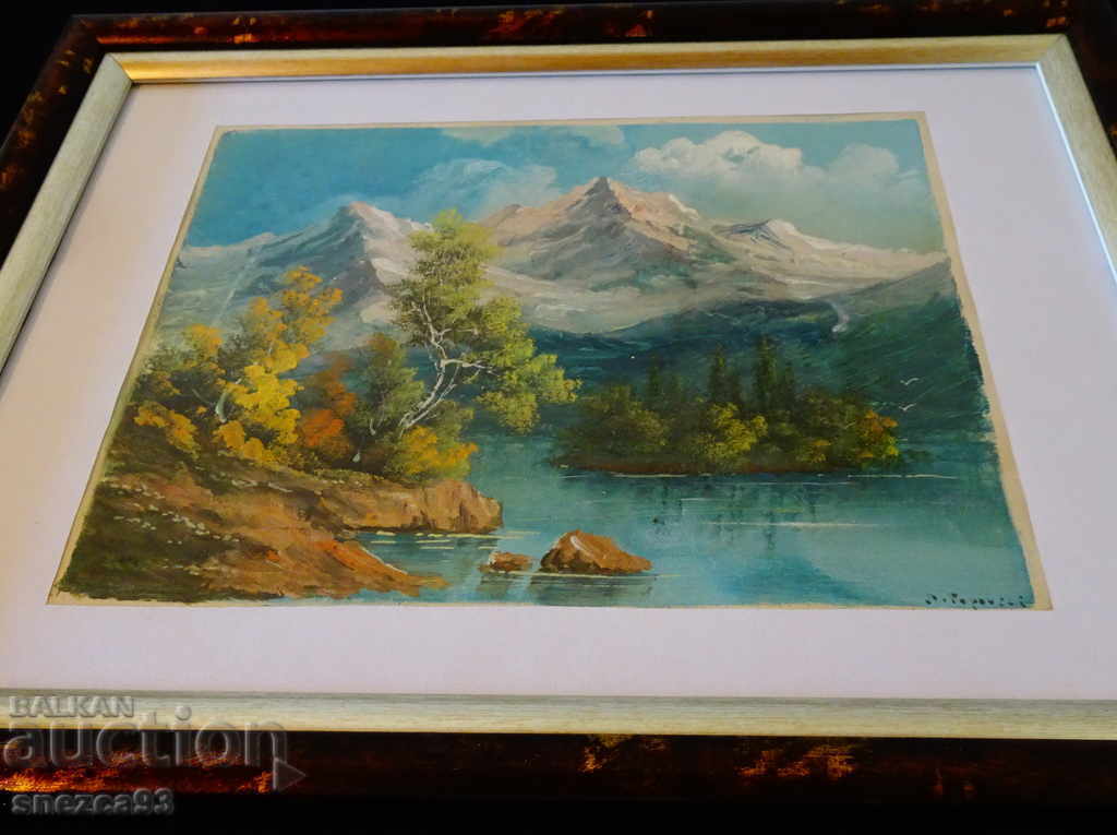 G.Popovici landscape painting, oil paints. with price 790.00 BGN | € 403.92 G.Popovici landscape painting, oil paints. with price 790.00 BGN | € 403.92