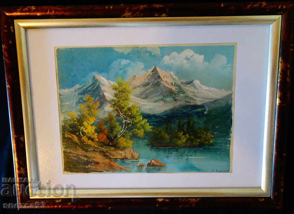 G.Popovici landscape painting, oil paints. - 7 G.Popovici landscape painting, oil paints. - 7