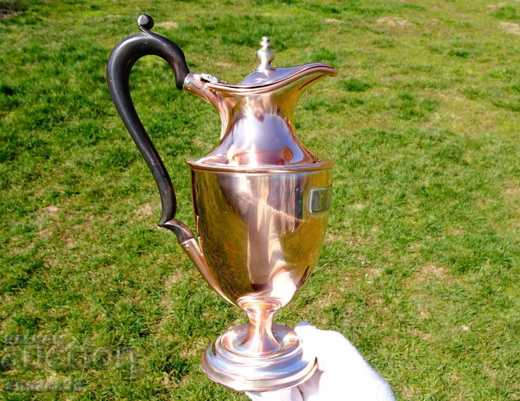 Copper jug for rakia, tea, coffee, copper water, with lid - 6 Copper jug for rakia, tea, coffee, copper water, with lid - 6