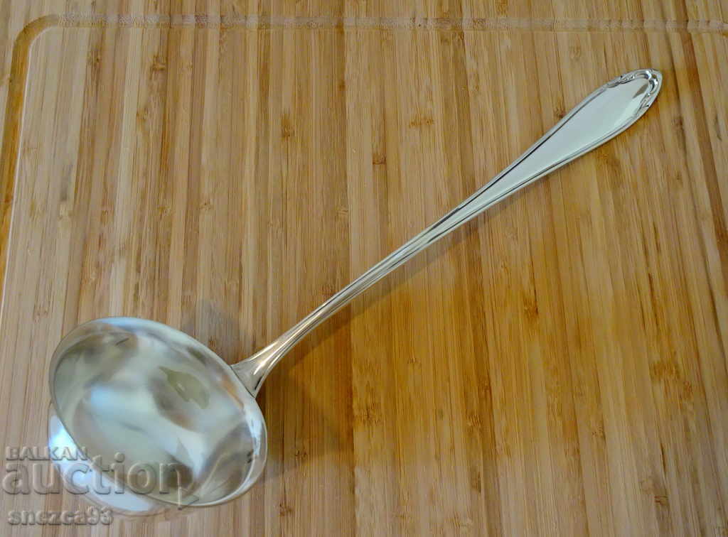 Auction Silver-plated ladle BSF, marked. Auction Silver-plated ladle BSF, marked.