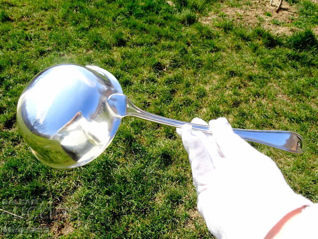 Silver-plated ladle BSF, marked. - 6 Silver-plated ladle BSF, marked. - 6