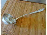 Silver-plated ladle BSF, marked.