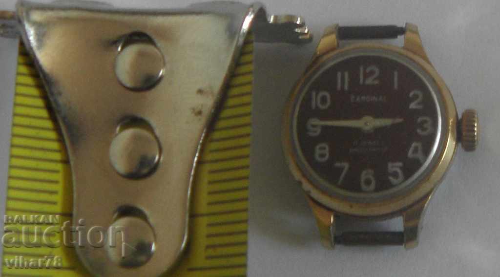 Auction RARE GOLDEN WOMEN'S WATCH CARDINAL Auction RARE GOLDEN WOMEN'S WATCH CARDINAL