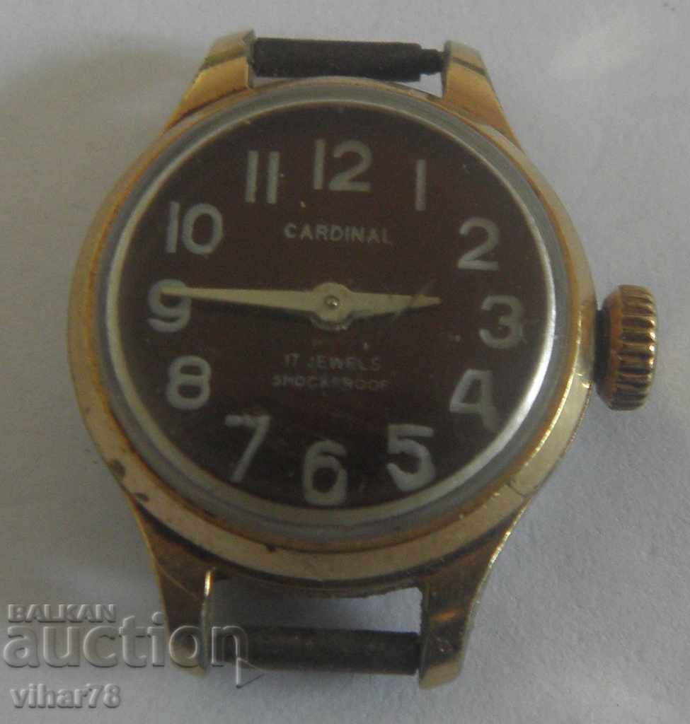 Delivery of RARE GOLDEN WOMEN'S WATCH CARDINAL Delivery of RARE GOLDEN WOMEN'S WATCH CARDINAL