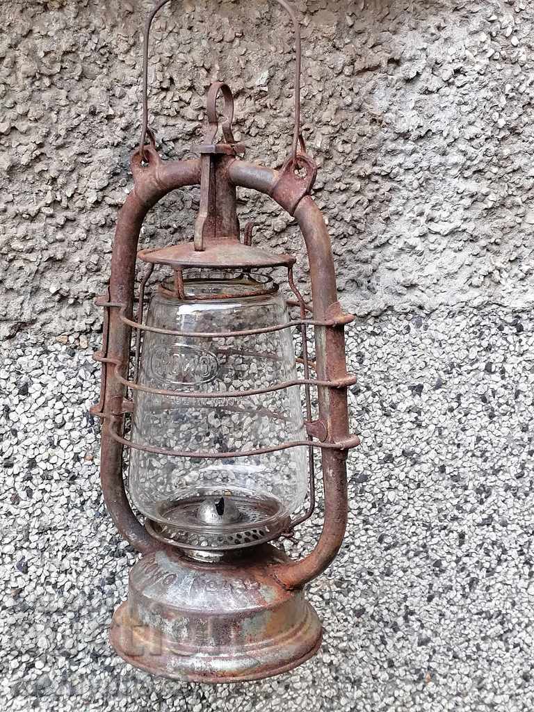 Old German German lantern, lamp, World War I with price 70.00 BGN | € 35.79 Old German German lantern, lamp, World War I with price 70.00 BGN | € 35.79