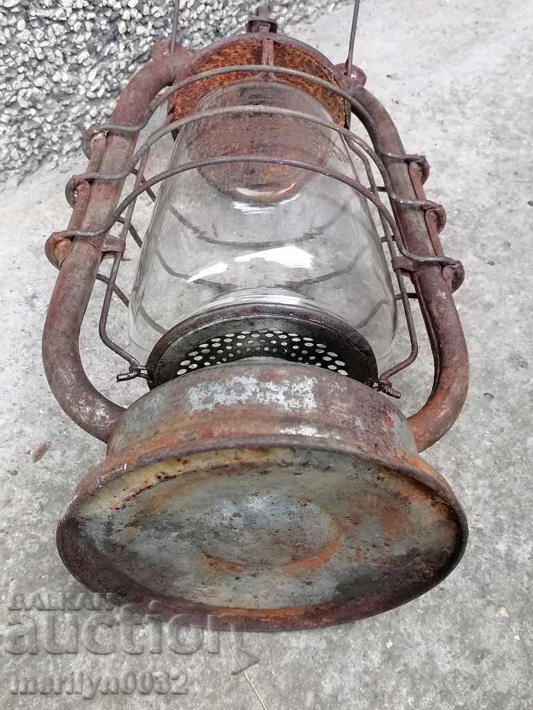 Delivery of Old German German lantern, lamp, World War I Delivery of Old German German lantern, lamp, World War I