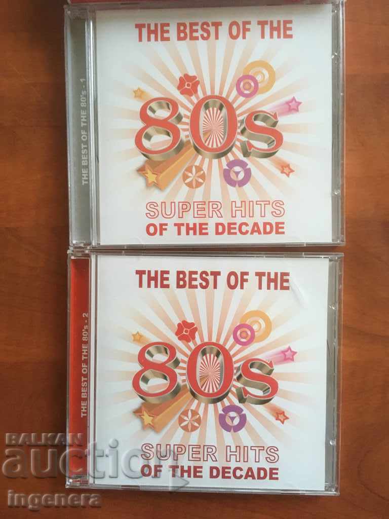 CD CD MUSIC -1 AND 2 - THE BEST OF THE 80's - 6 CD CD MUSIC -1 AND 2 - THE BEST OF THE 80's - 6