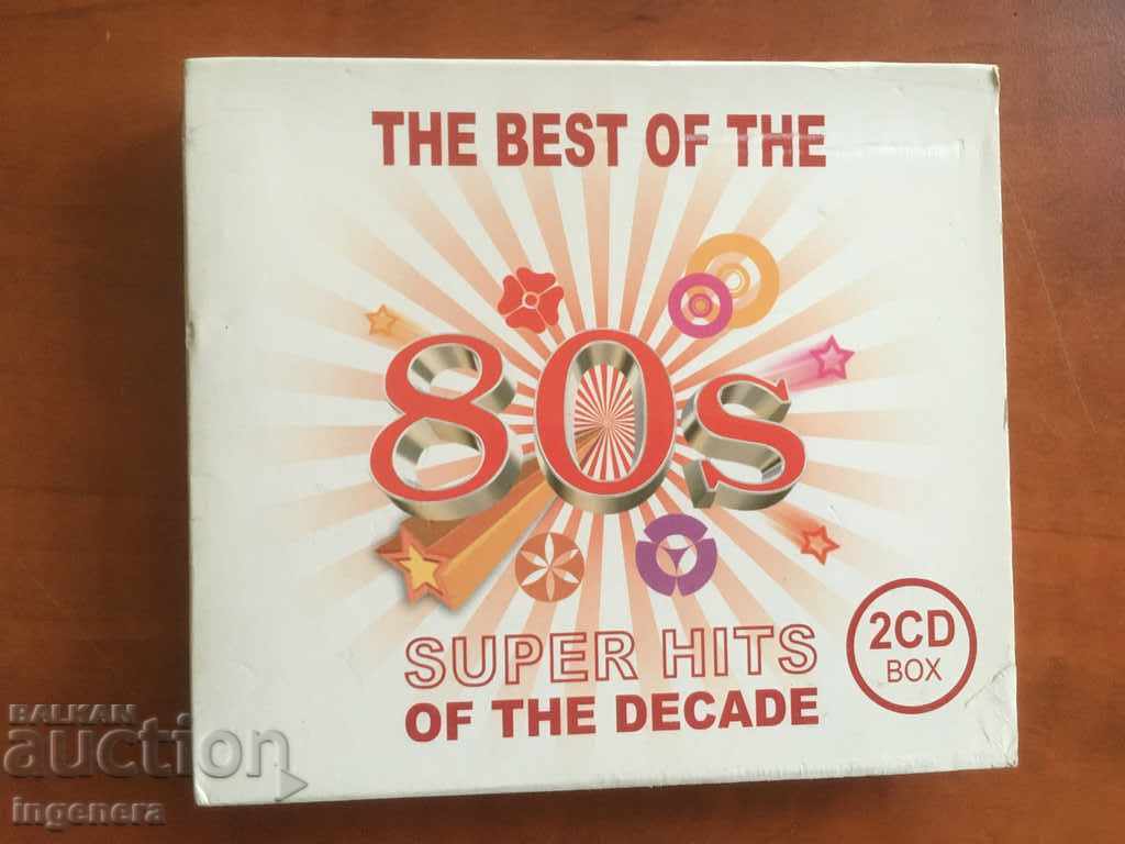 CD CD MUZICĂ -1 ȘI 2 - CELE MAI BUNE DIN ANII 80