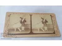 Stereo card Ballet dancers