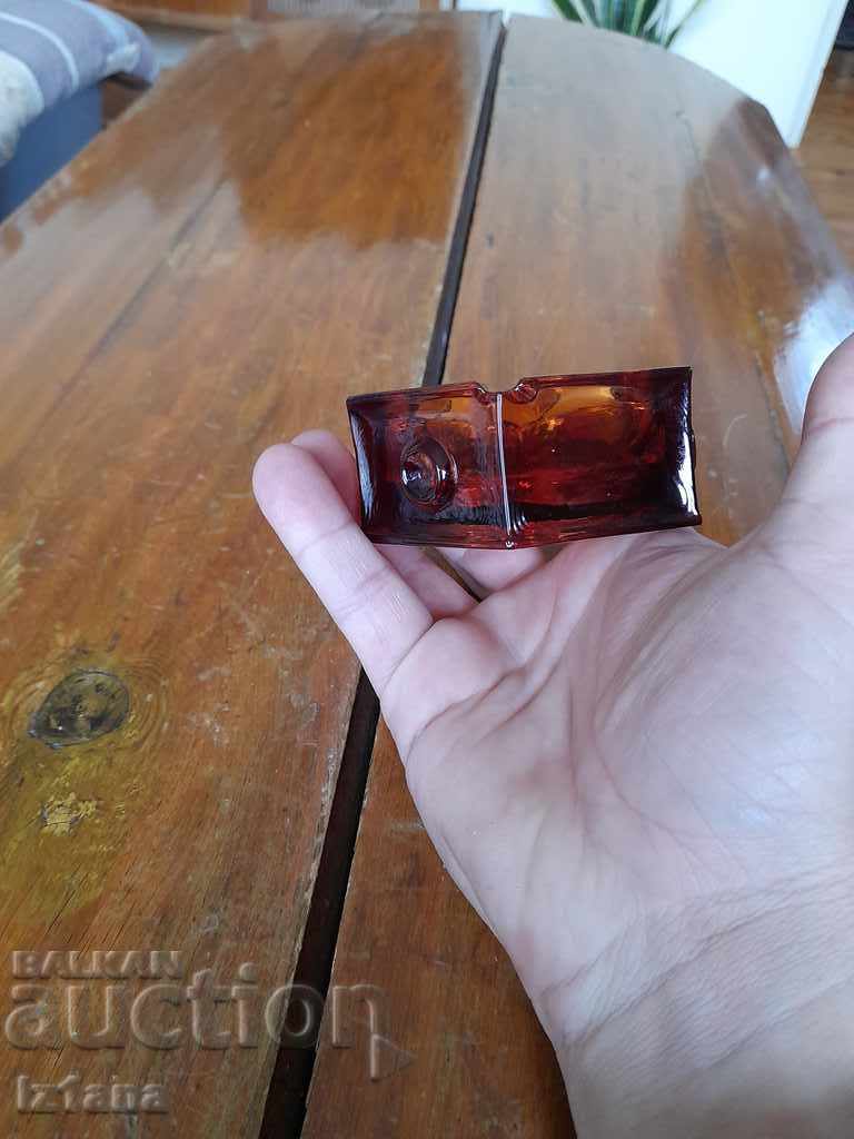 Auction Old glass ashtray Auction Old glass ashtray