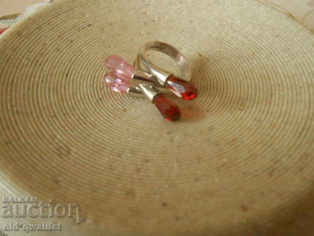 MAGNIFICENT extravagant SILVER RING, 925 SILVER - 5 MAGNIFICENT extravagant SILVER RING, 925 SILVER - 5