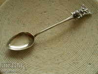 SPOON SPOON utensil/utensil, stamp: SS, stone: Almandine