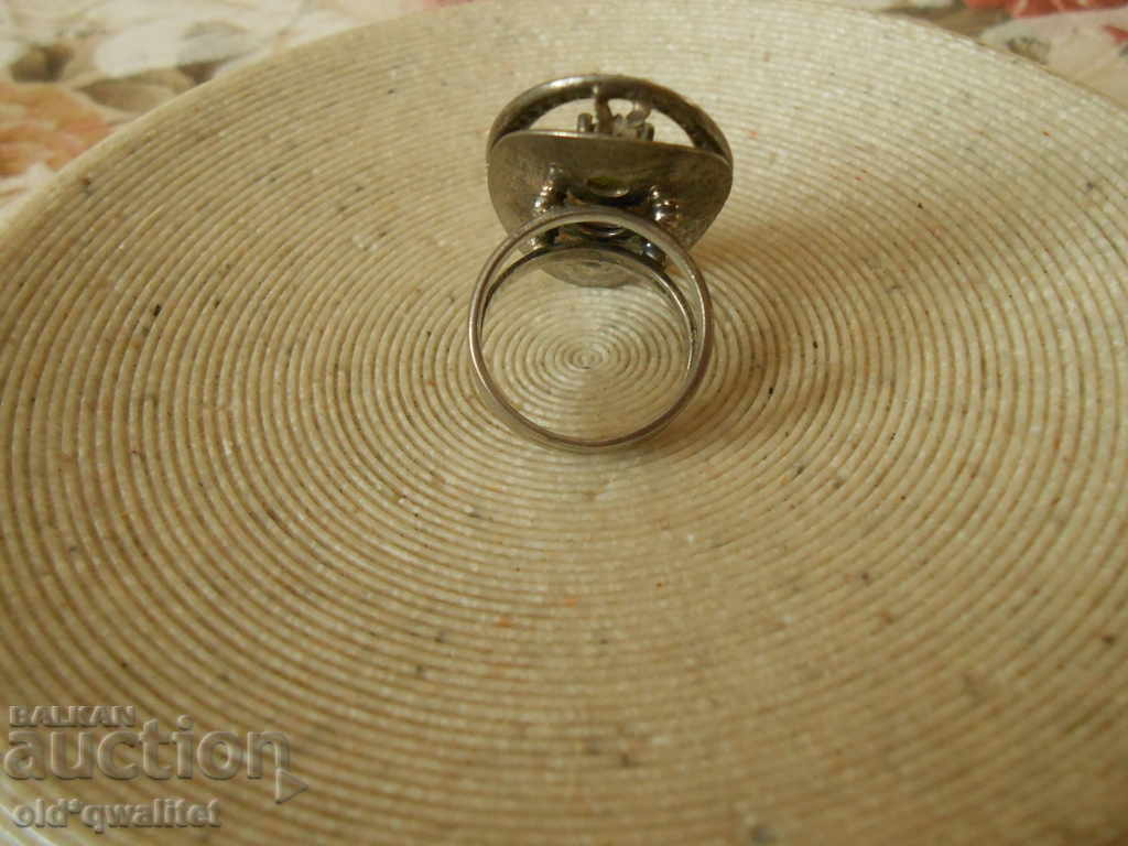 Auction  MAGNIFICENT HUGE SILVER RING, 925 SILVER