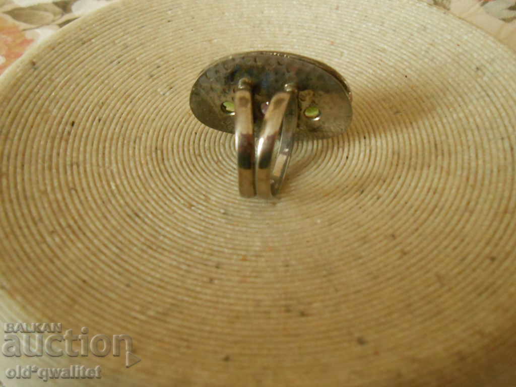 Delivery of MAGNIFICENT HUGE SILVER RING, 925 SILVER