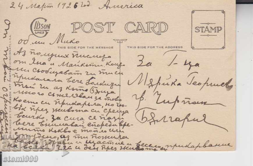 Пощенска картичка цветя с цена 3.00 лв. | € 1.53 Пощенска картичка цветя с цена 3.00 лв. | € 1.53