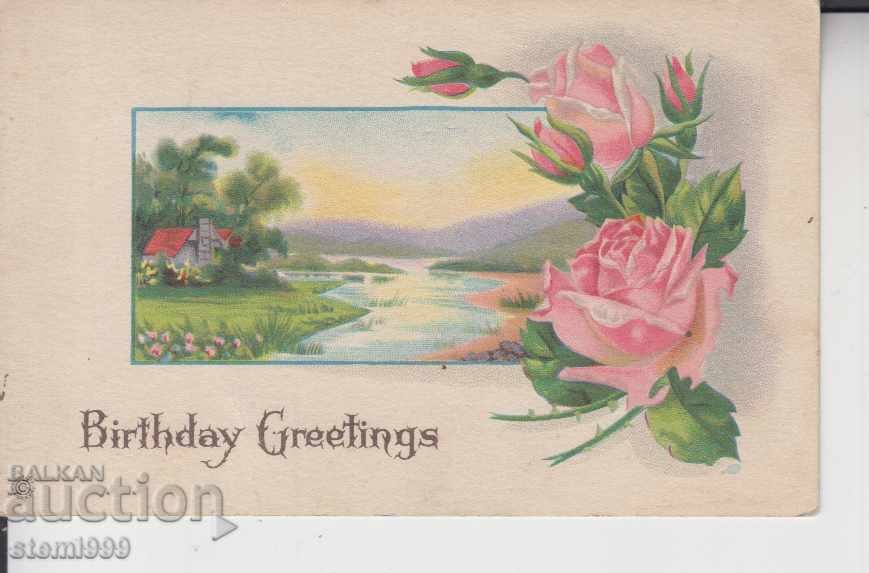 Postcard flowers