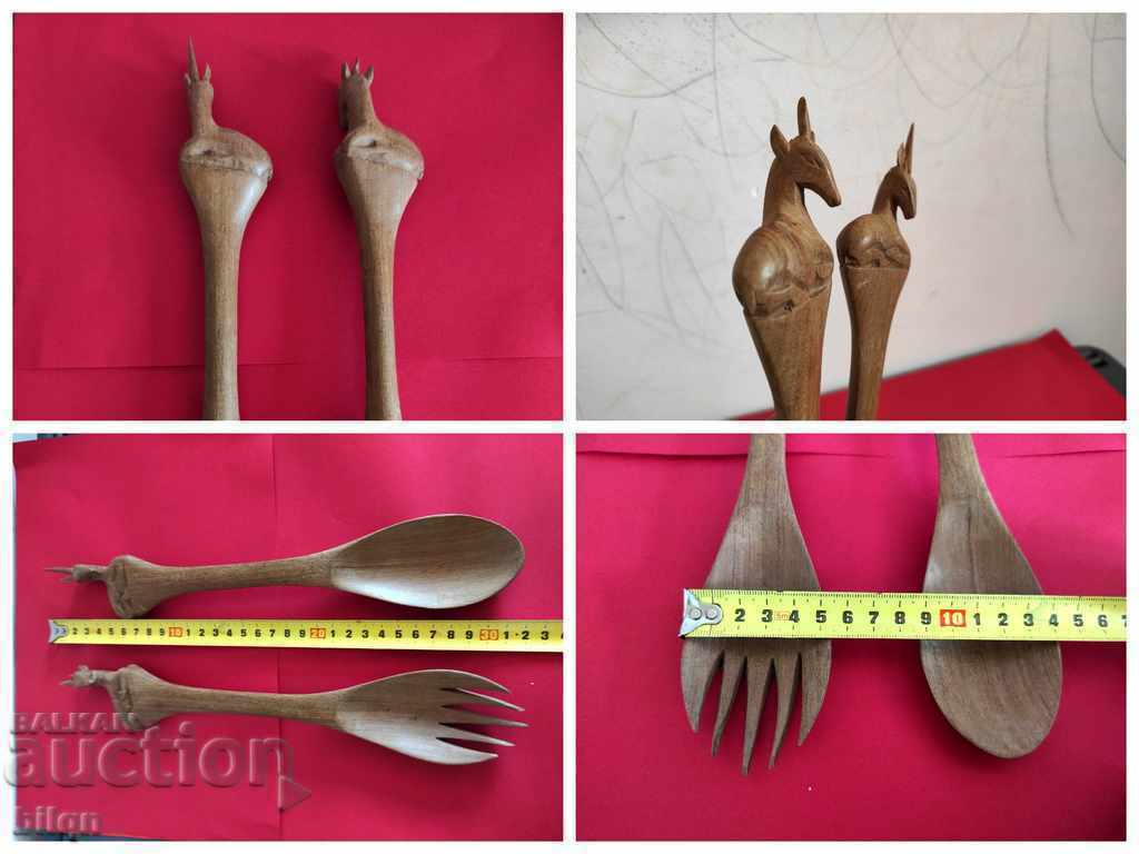 Excelent set de furculiță-linguri - 7 Excelent set de furculiță-linguri - 7