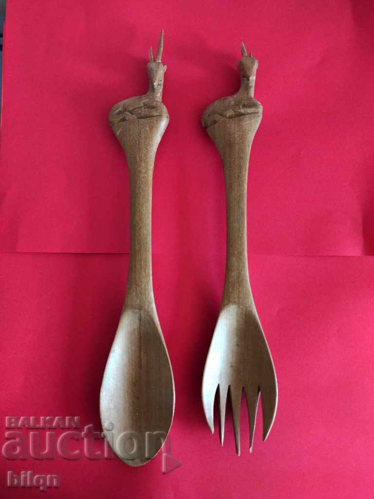 Great Carving Set Fork-Spoon