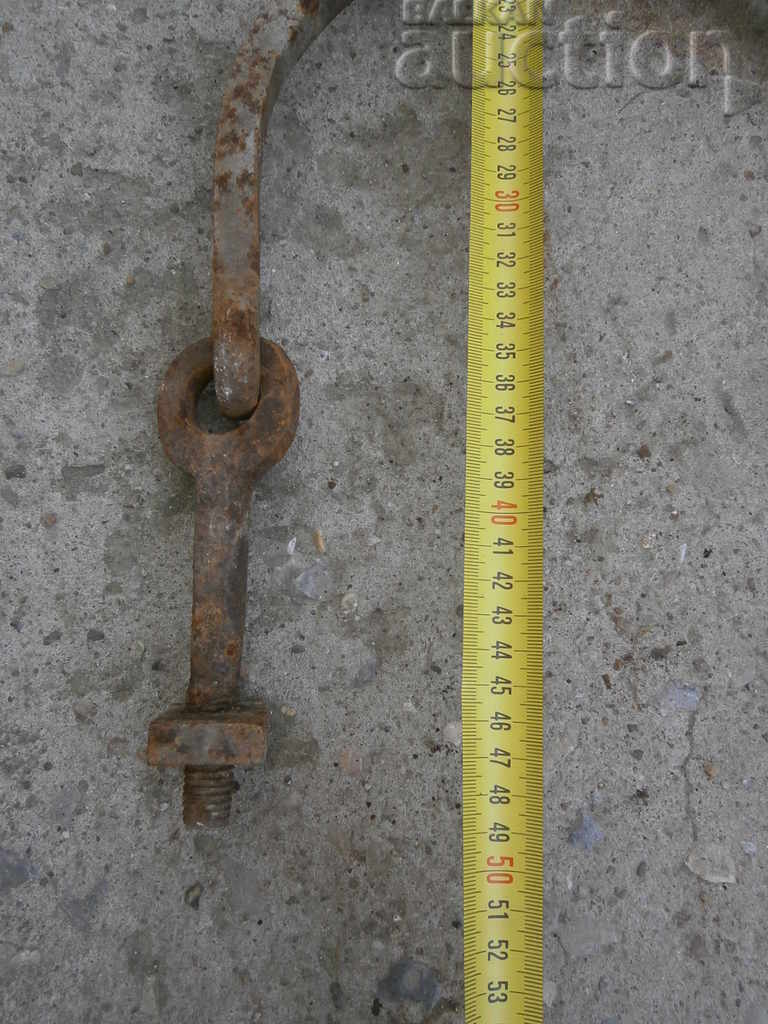 Forged handle for bucket forged wrought iron geranium - 5 Forged handle for bucket forged wrought iron geranium - 5