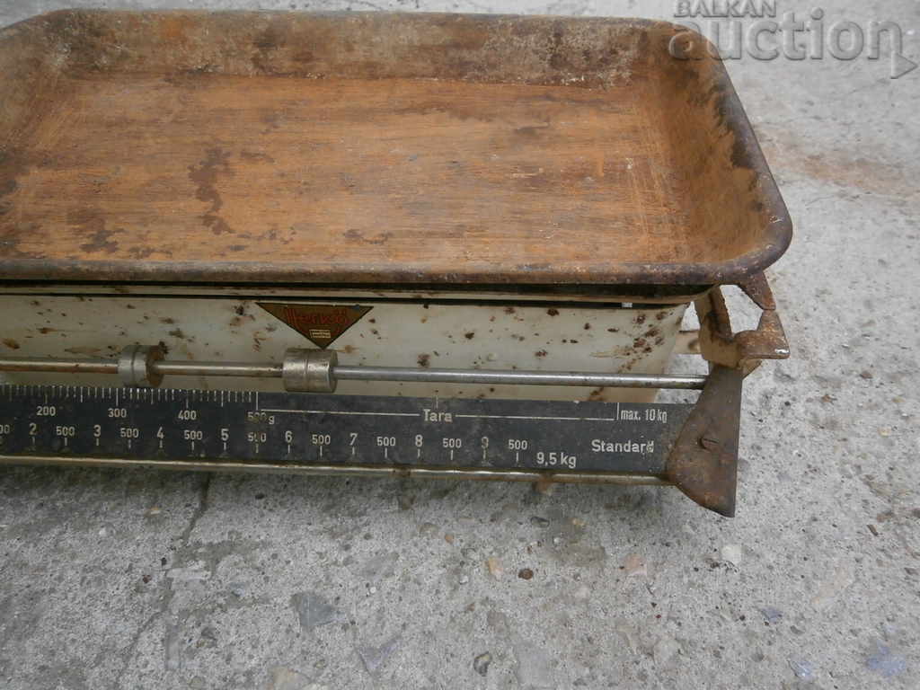 Auction retro vintage home scale scales 60s Auction retro vintage home scale scales 60s