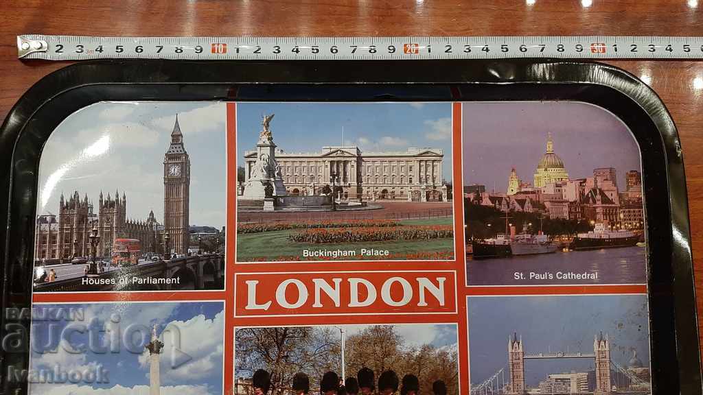 Auction Metal tray tray retro Auction Metal tray tray retro